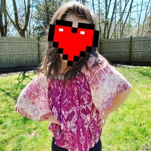 Bowie X James Girls top